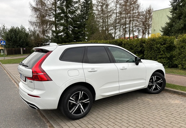 Volvo XC 60 cena 133500 przebieg: 143445, rok produkcji 2020 z Szczecin małe 742
